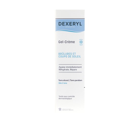 Dexeryl gel-crème effet frais Brûlures et coups de soleil Pierre Fabre - tube de 50g - image 1
