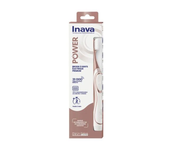 Power brosse à dents électrique premium Inava - une brosse à dents électrique