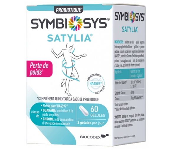 Symbiosis Satylia Chrome et Zinc Biocodex - boîte de 60 gélules