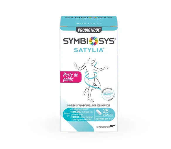 Symbiosys Satylia Chrome et Zinc Biocodex - boîte de 28 gélules