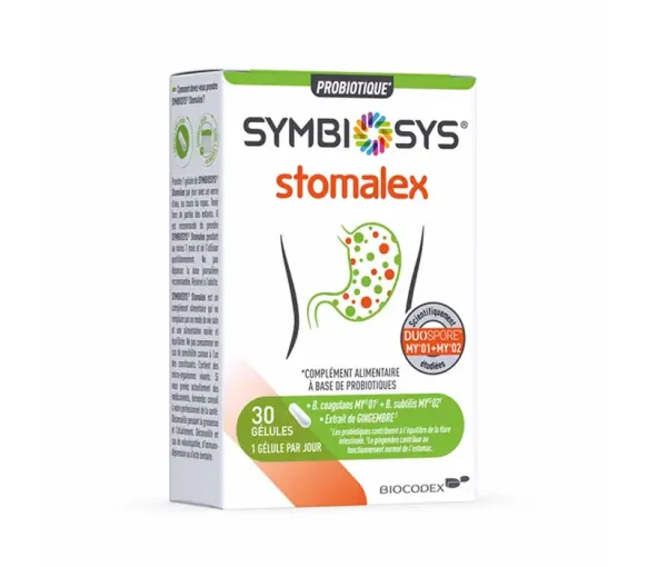 Symbiosys stomalex Biocodex - boîte de 30 gélules - image 1