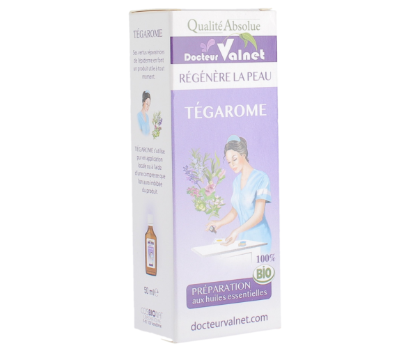 Tégarome régénérateur de peau bio Dr Valnet - flacon de 50ml - image 1