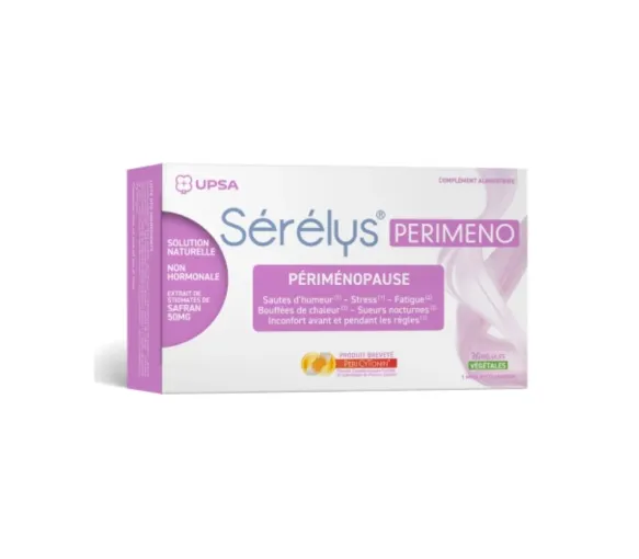 Sérélys perimeno périménopause Upsa - boite de 30 gélules - image 1