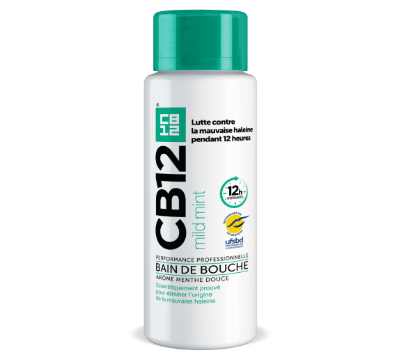 CB12 Mild bain de bouche menthe légère - flacon de 250 ml - image 1