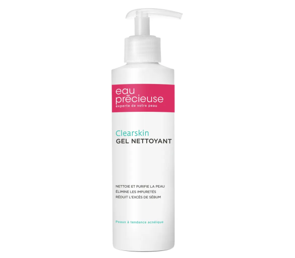 Gel nettoyant Clearskin Eau Précieuse - flacon-pompe de 200 ml