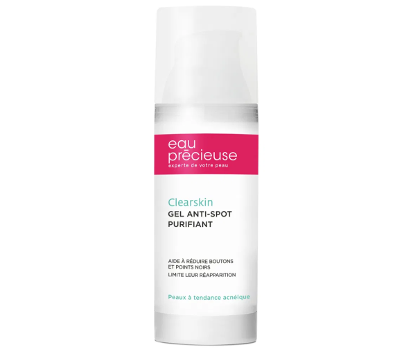 Gel anti-spot purifiant Clearskin Eau Précieuse - flacon-pompe de 50 ml