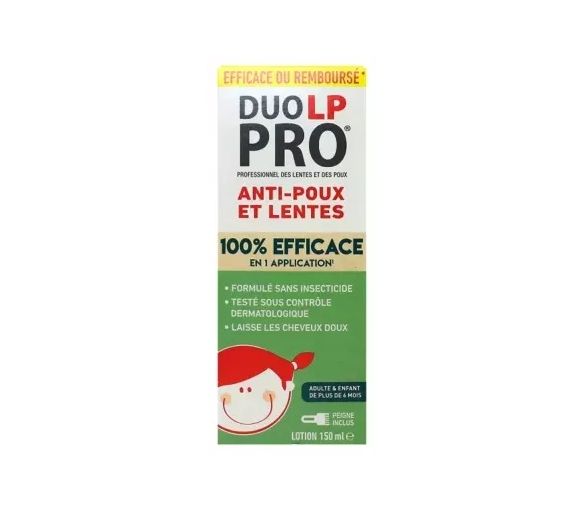 Lotion anti-poux et lentes 1 seul application Duo-LP-Pro - image 3