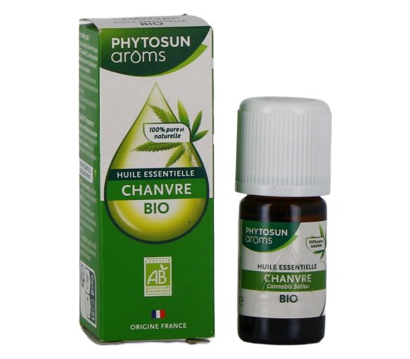 Huile essentielle de chanvre bio Phytosun arôms – 5 ml