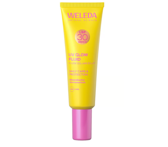 Fluide solaire éclat SPF30 Weleda - tube de 30ml - image 2
