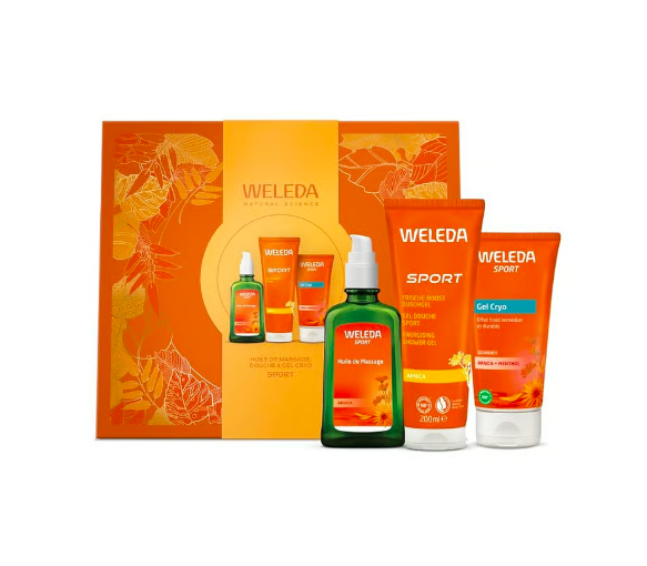 Coffret sport Weleda - coffret de 3 produits