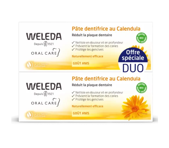 Pâte dentifrice au calendula Weleda - image 1