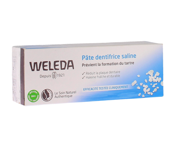 Pâte dentifrice saline Weleda - image 1