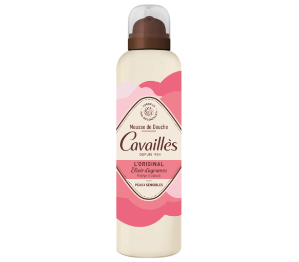 Mousse de douche élixir d'agrumes Cavaillès - flacon de 200ml
