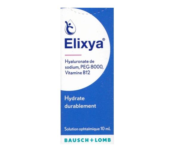 Elixya solution ophtalmique Bausch & Lomb - flacon de 10ml