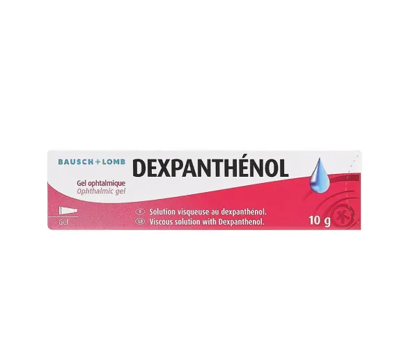 Dexpanthénol gel ophtalmique Bausch&Lomb - tube de 10g