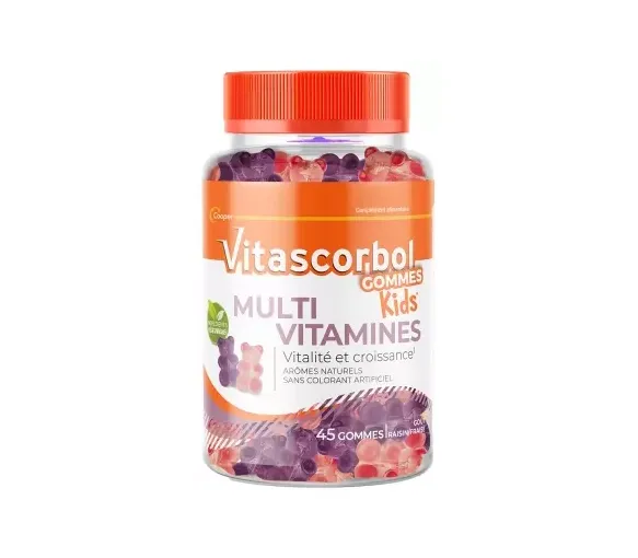 Vitascorbol Gommes kids multivitamines Cooper - pot de 45 gommes - image 1