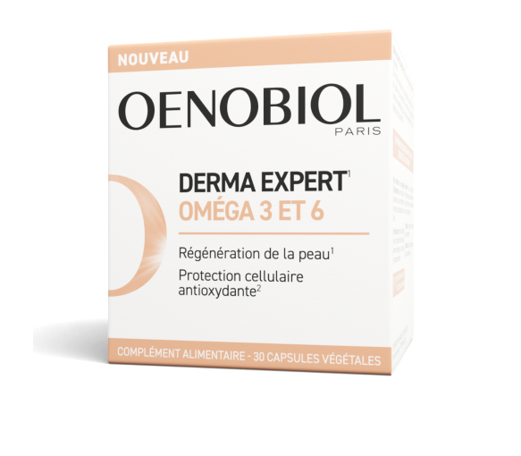Derma Expert oméga 3 et 6 Oenobiol - boîte de 30 comprimés - image 1