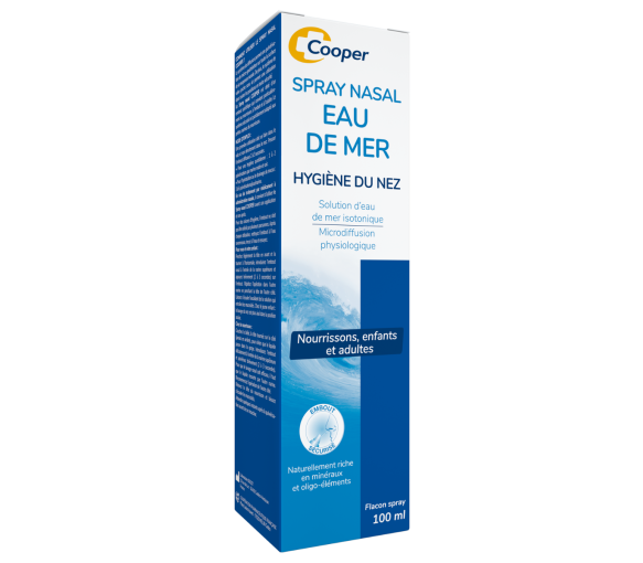 Spray nasal eau de mer Cooper - spray de 100ml - image 1