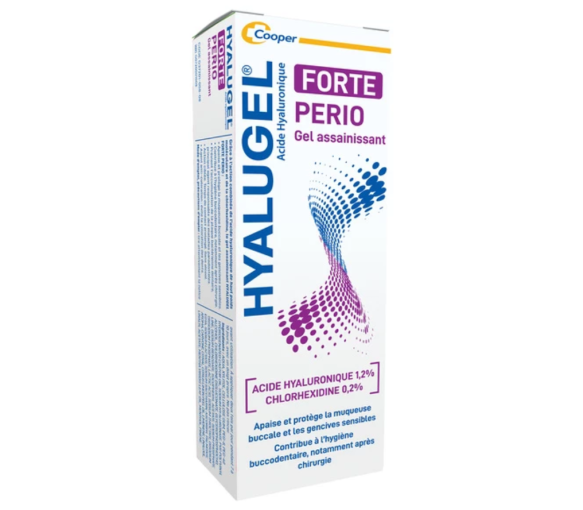 Hyalugel forte perio gel assainissant Cooper - tube de 8ml