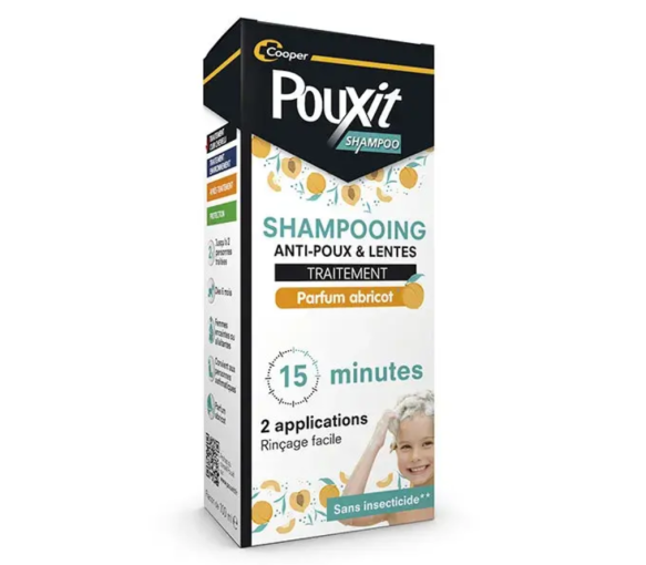 Shampooing anti-poux et lentes traitement Pouxit - flacon de 100ml - image 1
