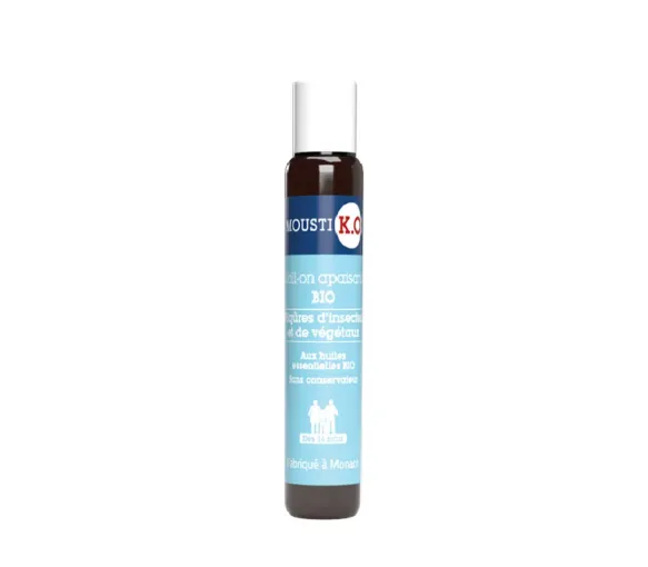 Mousti K.O roll-on apaisant piqûres d'insectes Marque Verte - roll-on de 10ml
