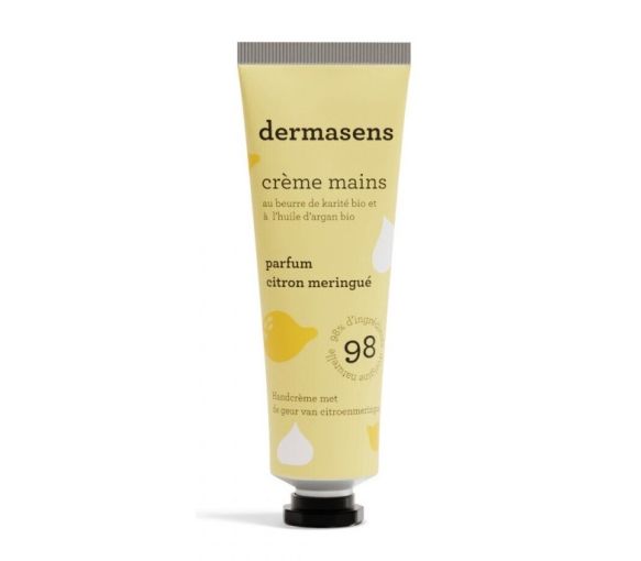 Dermasens Crème mains citron meringué Marque Verte - tube de 30ml