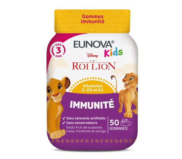 Eunova Kids immunité EG Labo - pot de 50 gommes - image 1