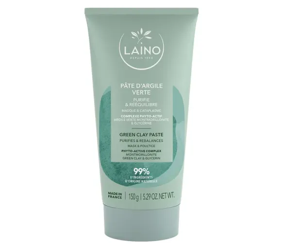 Pâte d'argile verte Laino - tube de 150g
