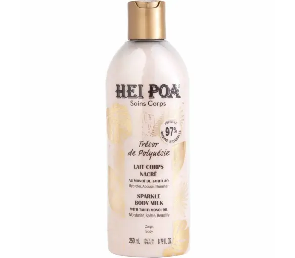 Trésor de Polynésie lait corps nacré Hei Poa - flacon de 250ml - image 1