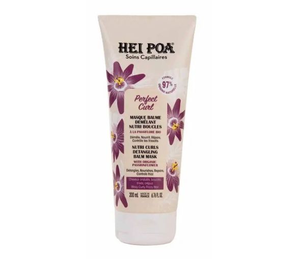 Perfect Curl masque baume démêlant nutri boucles Hei Poa - tube de 200ml - image 1