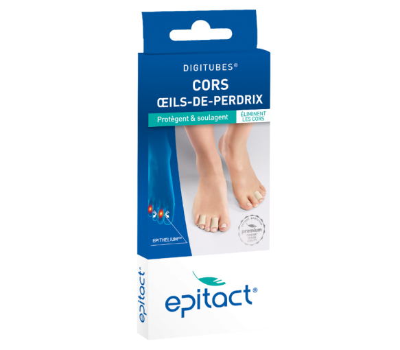 Digitubes cors oeils-de-perdrix taille L Epitact - 1x10cm - image 1
