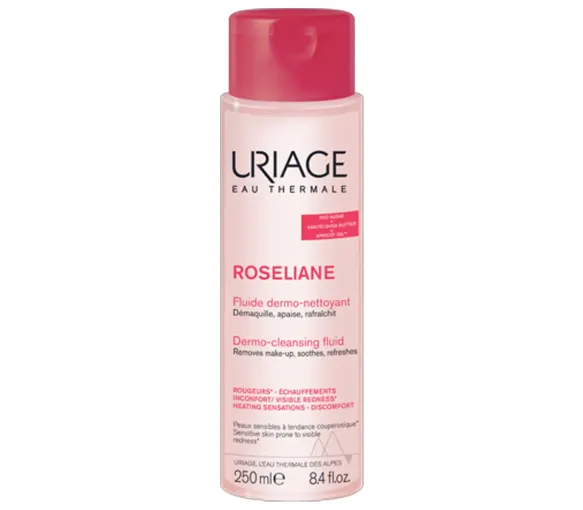 Roséliane Fluide dermo-nettoyant Uriage - flacon de 250ml - image 1