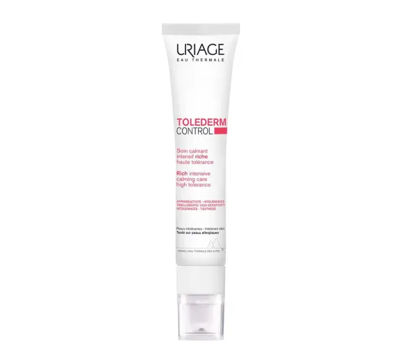 Tolederm control soin calmant intensif riche Uriage - tube de 40ml