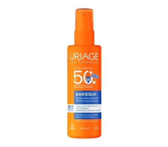 Bariésun spray enfant hydratant SPF50+ sans parfum Uriage - spray de 200ml
