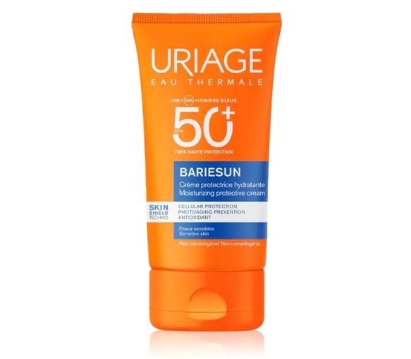 Bariésun crème protectrice hydratante SPF50+ sans parfum Uriage - tube de 50ml