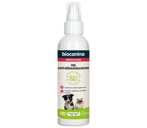 Gel anti-démangeaisons BIO Biocanina - spray de 125ml