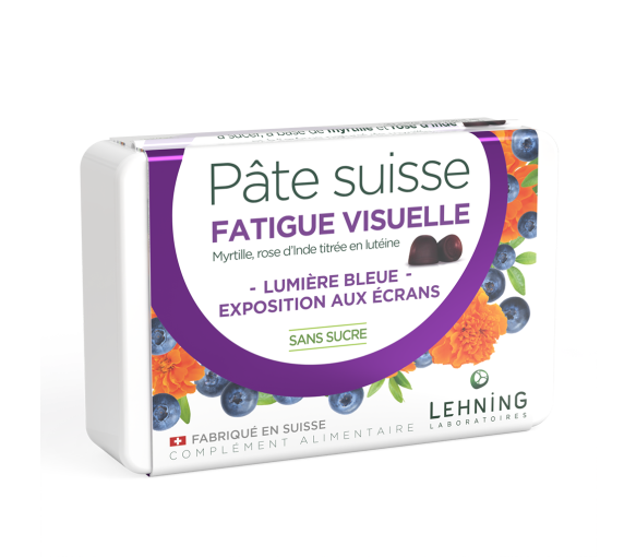 Pâte suisse fatigue visuelle Lehning - boîte de 40 gommes - image 1