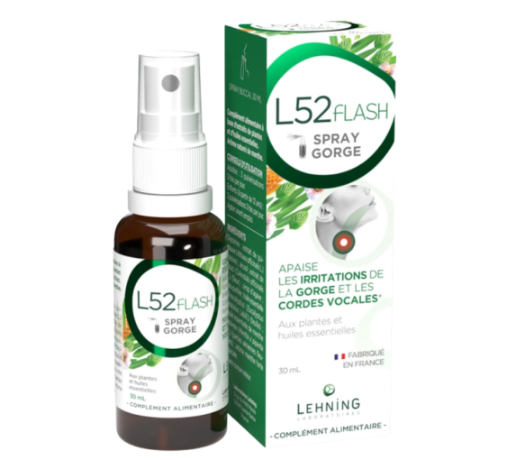 L52 Flash spray gorge Lehning - spray de 30ml - image 1
