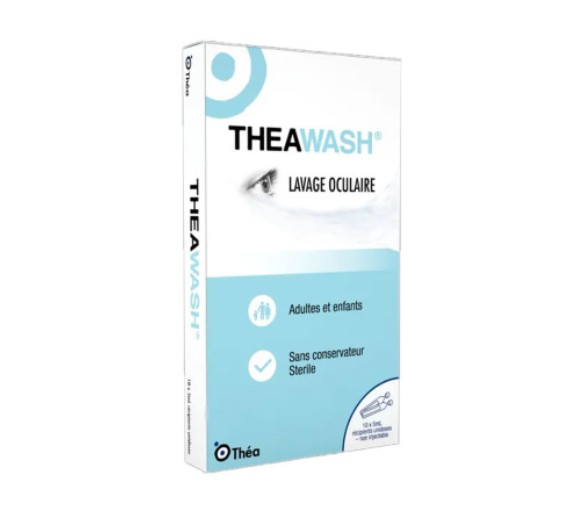 Theaphy hygiène oculaire Théa - boite de 10 unidoses de 5ml