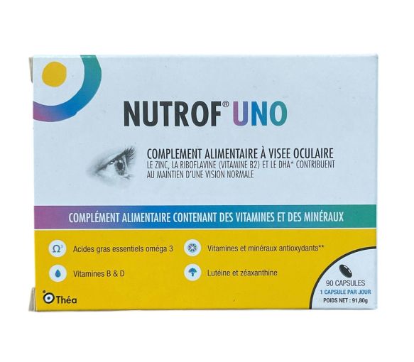 Nutrof Uno Théa - boite de 90 capsules - image 1