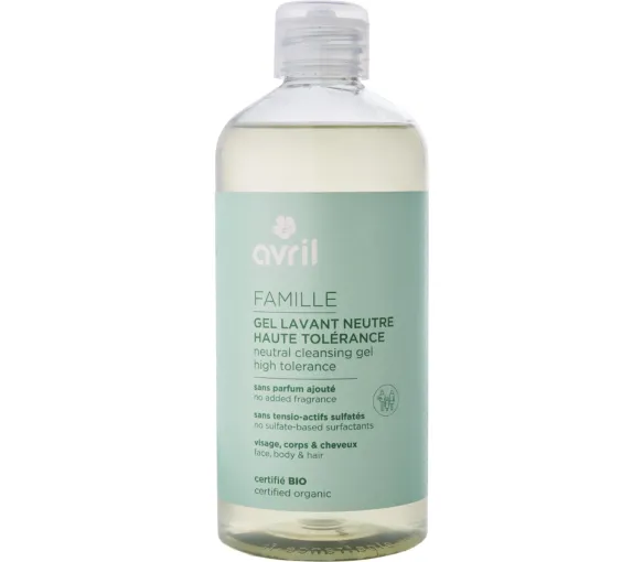 Gel nettoyant 2en1 bébé Avril – flacon-pompe 500 ml