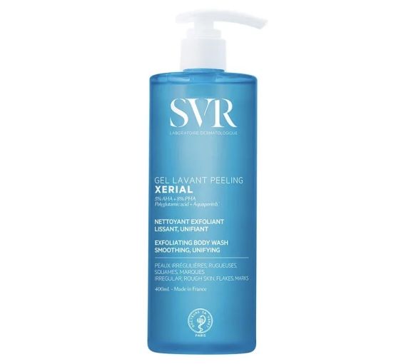 Xerial gel lavant peeling SVR - flacon-pompe de 400ml