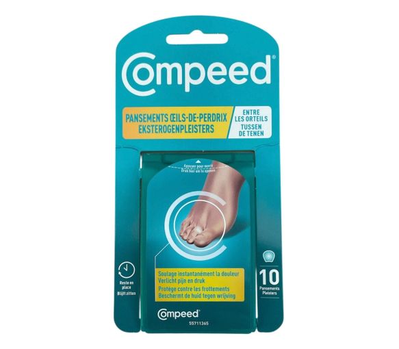 Pansements oeils-de-perdrix Compeed - boite de 10 pansements