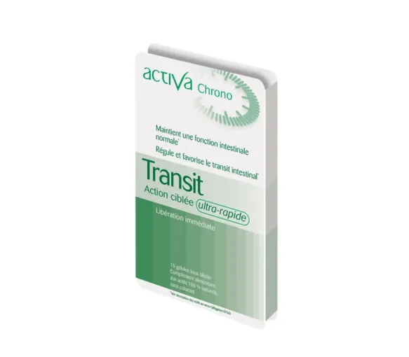 Activa Chrono transit - 15 gélules