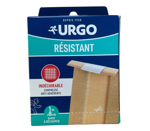 Bande à découper 8 cm x 1 m Résistant Urgo - 1 bande