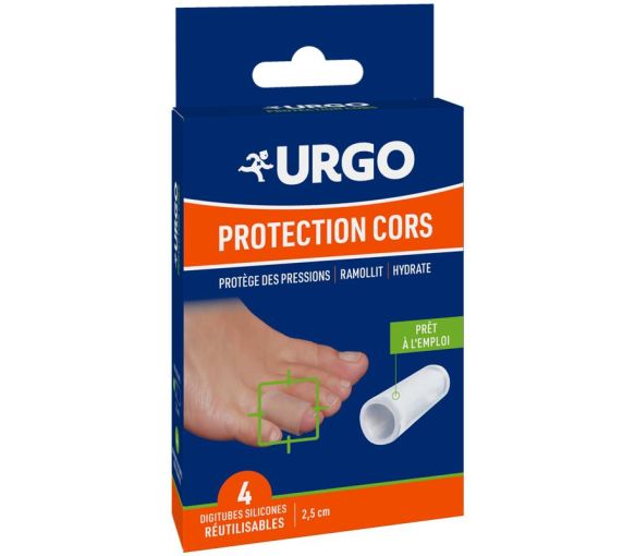 Protection Cors Digitubes Urgo - 4 Digitubes pré-découpés de 2,5 cm - image 1