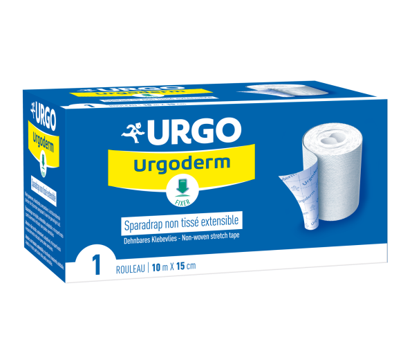 Urgoderm sparadrap extensible non tissé Urgo - rouleau 10mX15cm