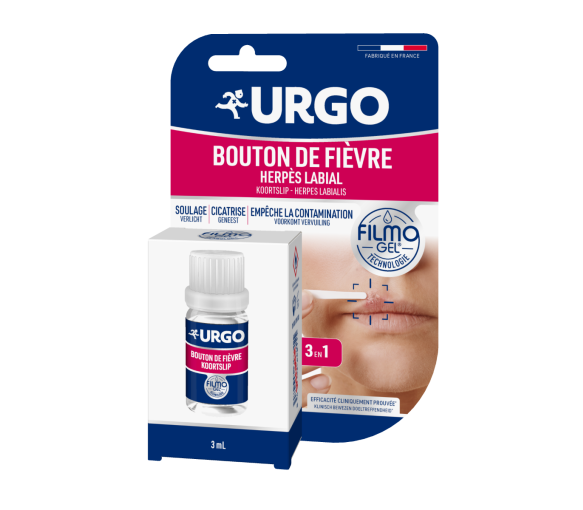 Filmogel bouton de fièvre herpès labial Urgo - flacon de 3 ml - image 1