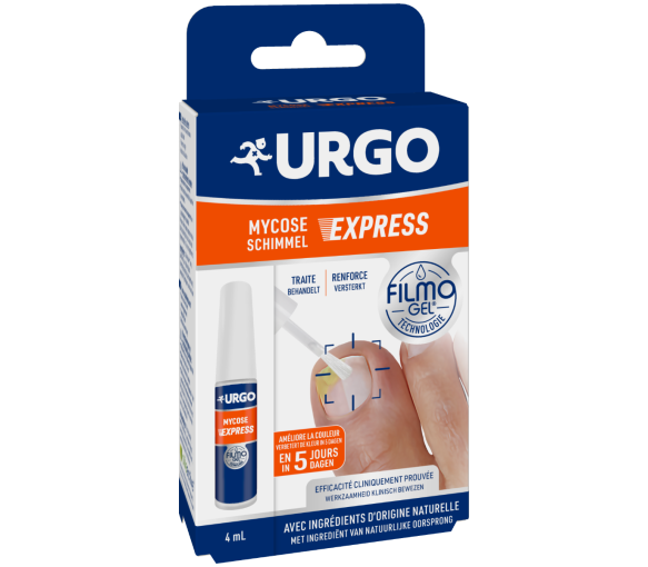 Filmogel mycose express Urgo - flacon de 4 ml avec pinceau applicateur et 5 limes à ongles - image 2