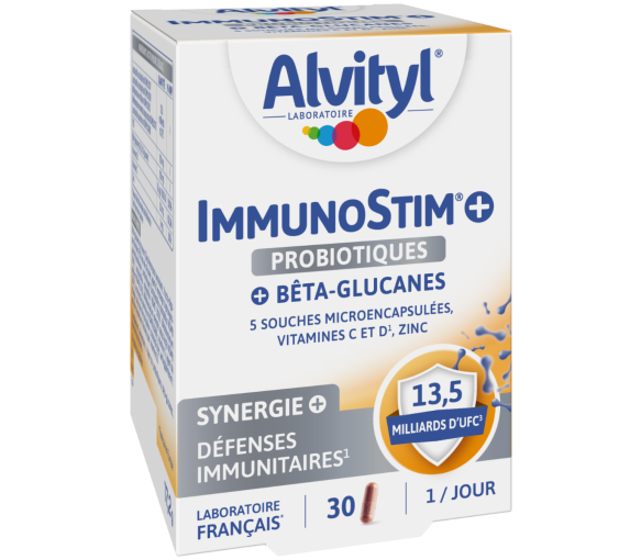 ImmunoStim probiotiques Alvityl - boîte de 30 gélules - image 1